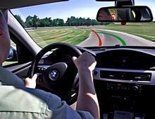 BMW TrackTrainer auf dem Hockenheimring